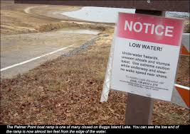 Many Boat Ramps on Kerr Lake Closed Due to Low Water